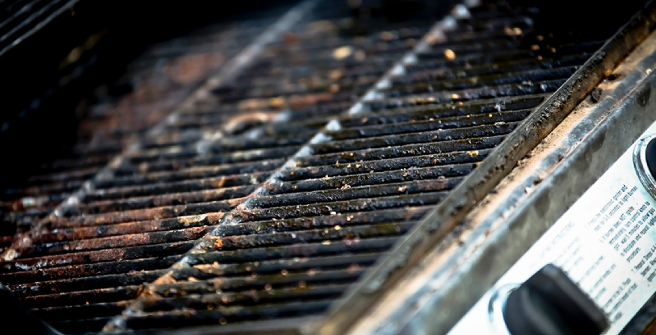 Clean or replace grill