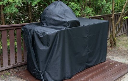 Grill Cover on porch